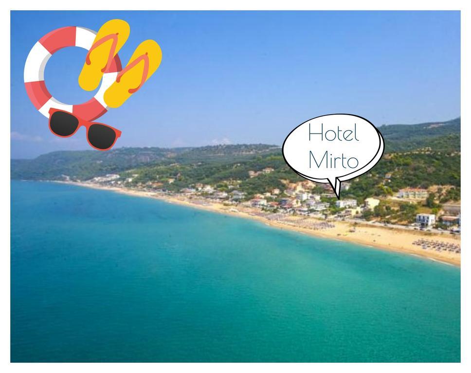 Mirto Beach Hotel & Restaurant Paralia Vrachou Exterior foto